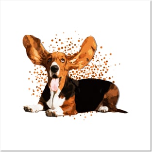 Basset Hound Posters and Art